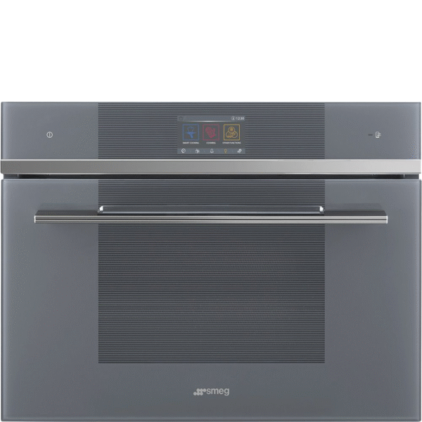 Smeg Linea Combi Steam Oven Silver SF4104WVCPS