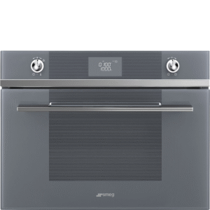 Smeg Linea Microwave with grill Silver SF4102MS
