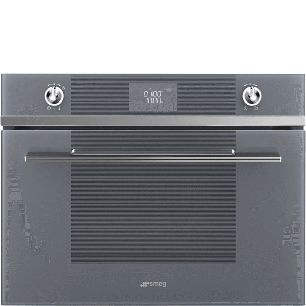 Smeg Linea Microwave with grill Silver SF4102MS