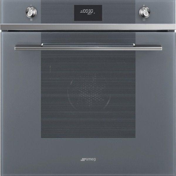 Smeg Linea Vapor Clean Oven Silver SF6101TVS1