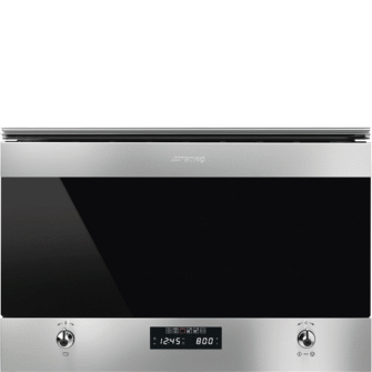 Smeg MP322X1 Classic Built In Microwave with Grill Stainless Steel