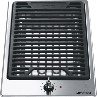 Smeg PGF30B 30cm Domino Lava Stone Grill