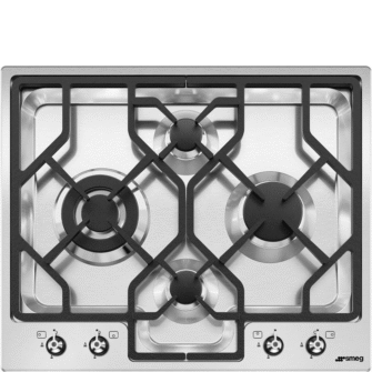 Smeg  PGF64-4 4 Burner 60cm Gas Hob