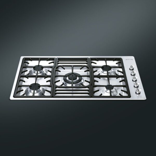 Smeg PGF95-4 5 Burner 90cm Gas Hob