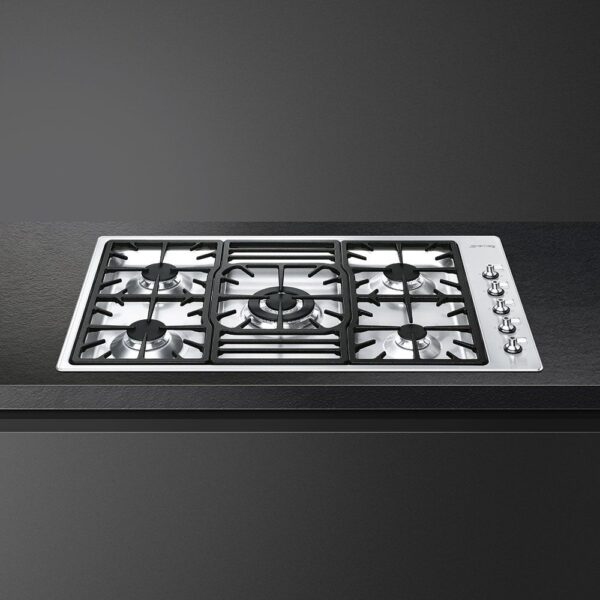 Smeg PGF95-4 5 Burner 90cm Gas Hob