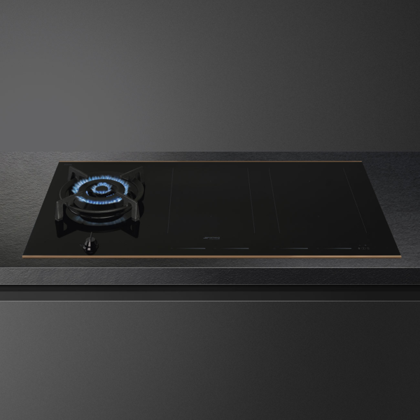Smeg PM6954R 90cm Mixed Fuel Hob