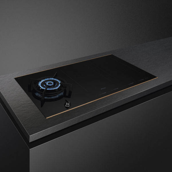 Smeg PM6954R 90cm Mixed Fuel Hob