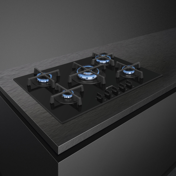 Smeg PV275B 75cm Gas Hob