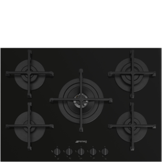 Smeg PV275B 75cm Gas Hob