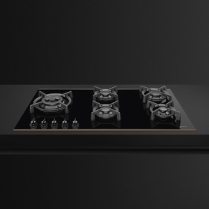 Smeg PV695LCNR Dolce Stil Novo 5 Burner 90cm Gas Hob