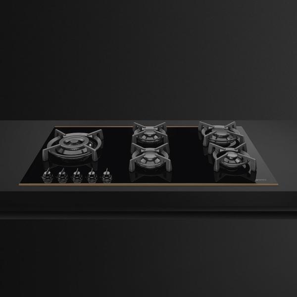 Smeg PV695LCNR Dolce Stil Novo 5 Burner 90cm Gas Hob