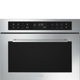 Smeg SF4400MCX1 Built In Microwave Combi Oven