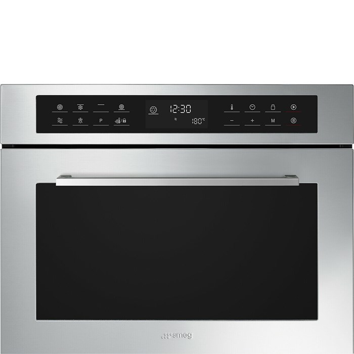 Smeg Sf4400mcx1 Built In Microwave Combi Oven