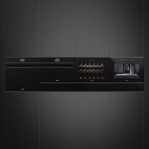 Smeg SF4604PMCNR Dolce Stil Novo Built In Combi Microwave