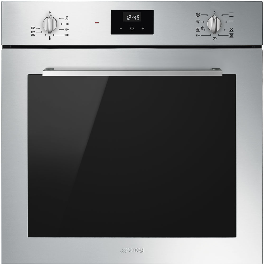 Smeg Built In Single Oven Black Sf6400tvx