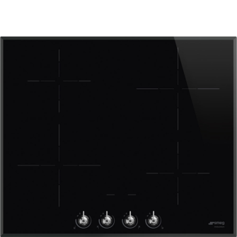 Smeg SI364BM 4 Zone 60cm Induction Hob