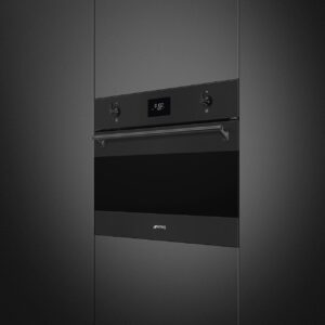 Smeg SO4301M1N Built In Single Oven with Microwave