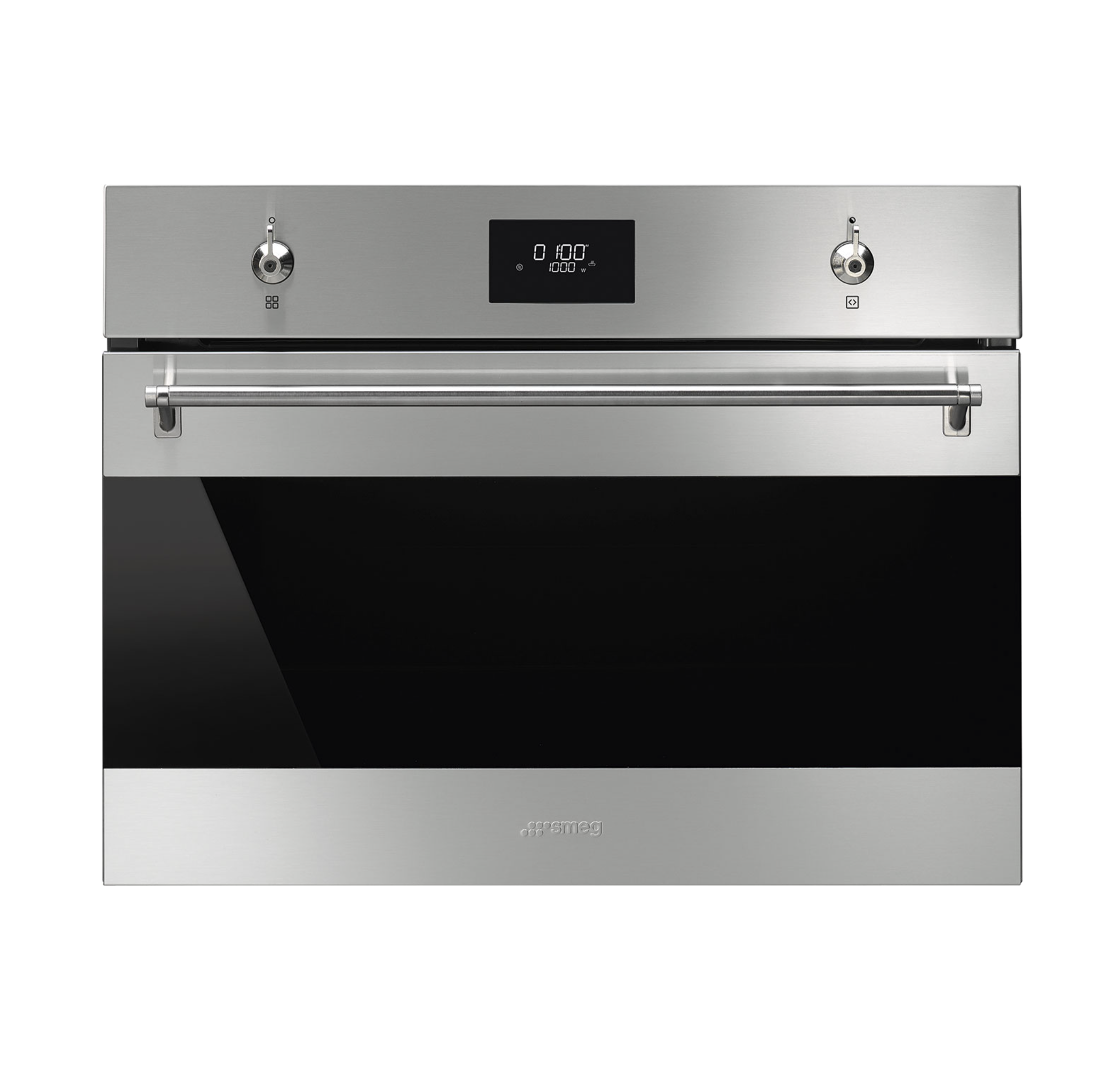 Smeg So4301m1x Classic Built In Combi Microwave