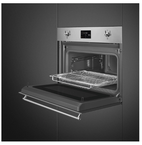 Smeg SO4302M1X Built In Microwave Oven
