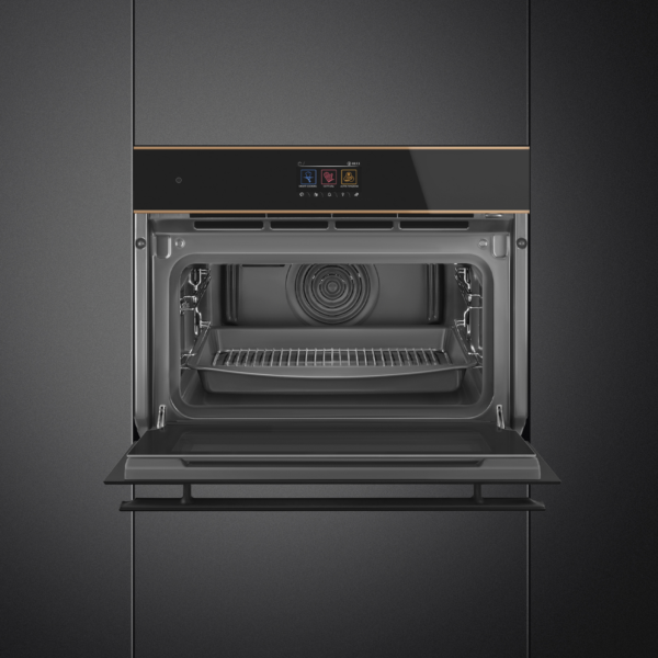 Smeg SO4604S4PNR Built In Steam Combi Oven