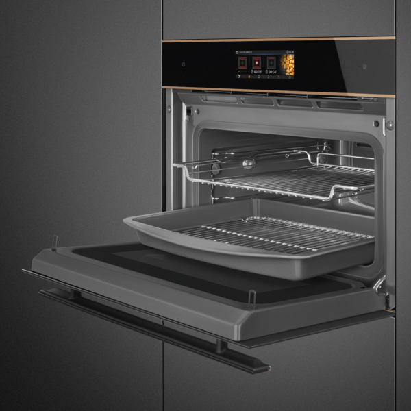Smeg SO4606WAPNR Built In Single Oven with Microwave