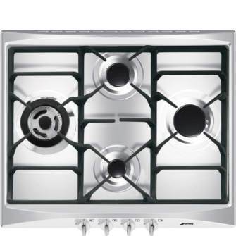 Smeg SR264XGH2 4 Burner 60cm Gas Hob