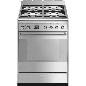 Smeg SUK61MX9 Classic Concert 60cm Range Cooker with Gas Top