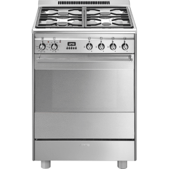 Smeg SUK61PX8 Classic Concert 60cm Range Cooker with Gas Top