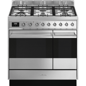 Smeg SY92PX9 Classic Symphony 90cm Range Cooker with Gas Top