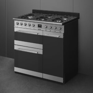 Smeg SY93-1 90cm Range Cooker with Gas Top