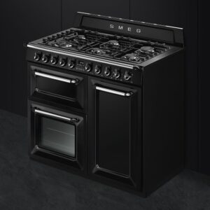 Smeg TR103BL Victoria 100cm Range Cooker with Gas Top