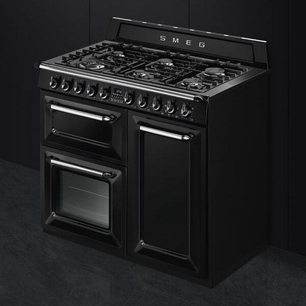 Smeg TR103BL Victoria 100cm Range Cooker with Gas Top