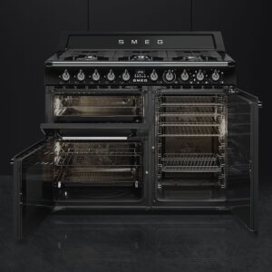 Smeg TR103BL Victoria 100cm Range Cooker with Gas Top