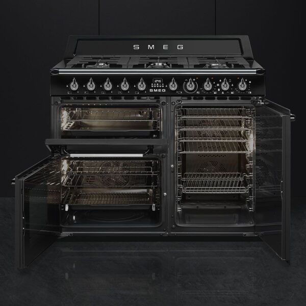 Smeg TR103BL Victoria 100cm Range Cooker with Gas Top