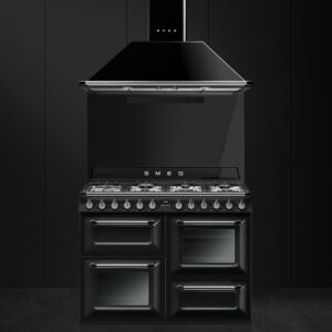 Smeg TR4110BL1 Victoria 110cm Range Cooker with Gas Top