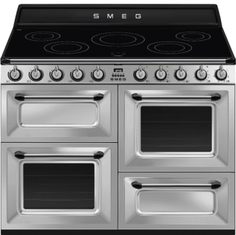 Smeg TR4110IX2 Victoria 110cm Stainless Steel Four Cavity Traditional Cooker