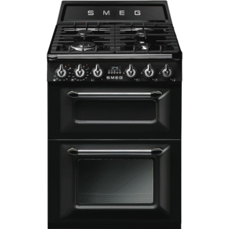 Smeg TR62BL Victoria 60cm Range Cooker with Gas Top