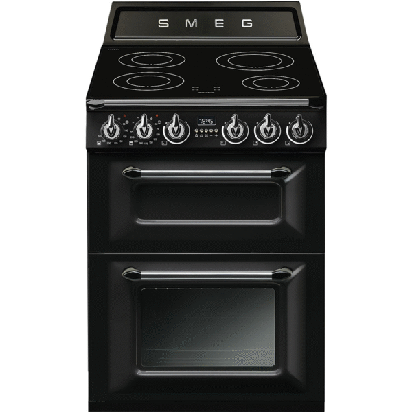 Smeg TR62IBL Victoria 60cm Range Cooker with Induction Top
