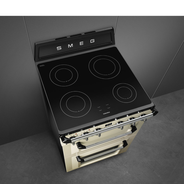 Smeg TR62IP2 Victoria 60cm Range Cooker with Induction Top