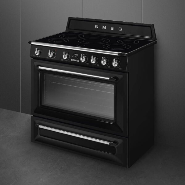 Smeg TR90IBL2 90cm Range Cooker with Induction Top