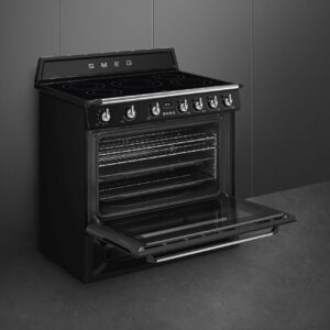 Smeg TR90IBL2 90cm Range Cooker with Induction Top