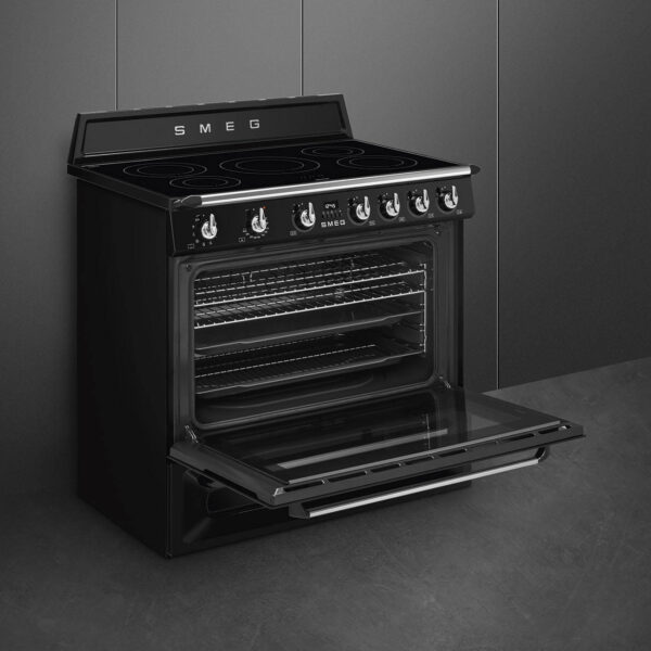 Smeg TR90IBL2 90cm Range Cooker with Induction Top