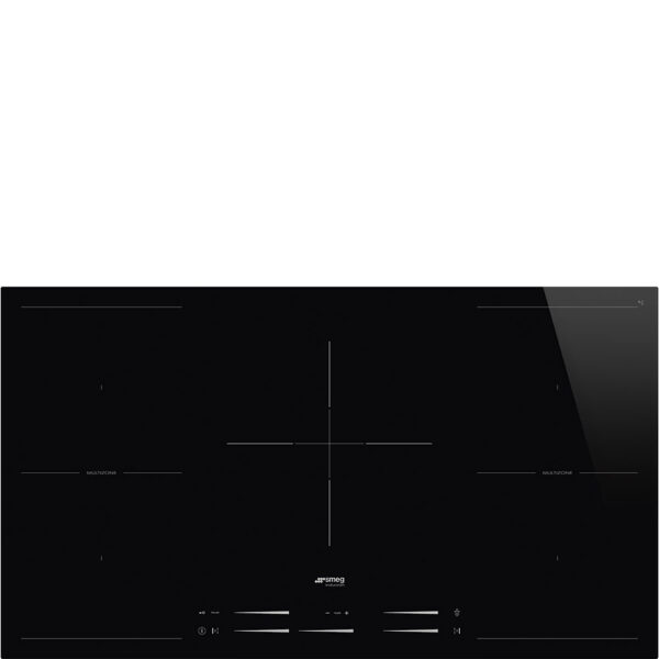 Smeg Universal 5 Zone 90cm Ultra-Low Profile or Fully Flushed Induction Hob SI2M7953D