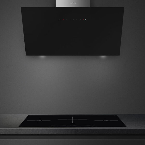 Smeg Universal 5 Zone 90cm Ultra-Low Profile or Fully Flushed Induction Hob SI2M7953D