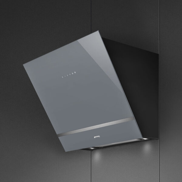 Smeg Universal 60cm Decorative Wall Hood Silver KV26S