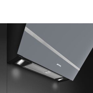 Smeg Universal 60cm Decorative Wall Hood Silver KV26S