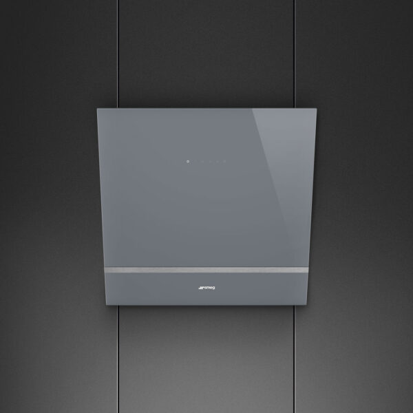 Smeg Universal 60cm Decorative Wall Hood Silver KV26S