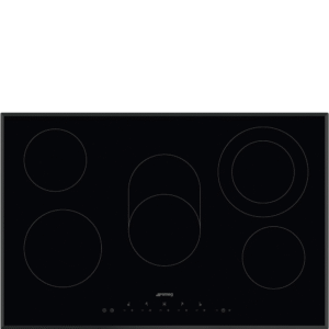Smeg Universal 80cm Ultra-Low Profile Ceramic Hob SE385EMTB