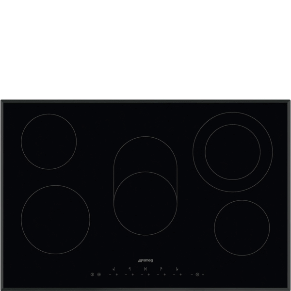 Smeg Universal 80cm Ultra-Low Profile Ceramic Hob SE385EMTB