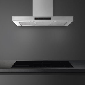 Smeg Universal 90cm Decorative Wall Hood Stainless Steel KICT90BL